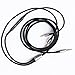KetDirect Black Braided Cable Remote volume control & Inline Mic for Sol Republic Master Tracks HD V8 V10 V12 X 3 Headphone to apple iphone ipod ipad iOS only