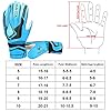 Villavivi-2-Articulos-De-Portero-Guantes-De-Portero-De-Futbol-con-Protectores-para-Dedos-Calcetines-De-Futbol-para-Ninos-Ninos