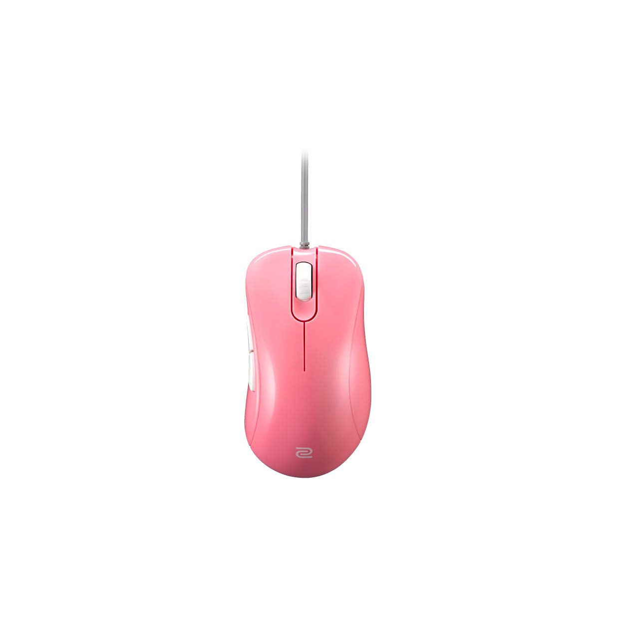 ZOWIE EC2-B DIVINA VERSION PINK Gaming Mouse (SMALL SIZE, RIGHT HANDED, DRIVER FREE, 5 BUTTONS, 400/800/1600/3200 DPI, 3360 SENSOR, DIVINA project)