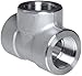 316/316L Forged Stainless Steel Pipe Fitting, Tee, Class 3000, 1/4