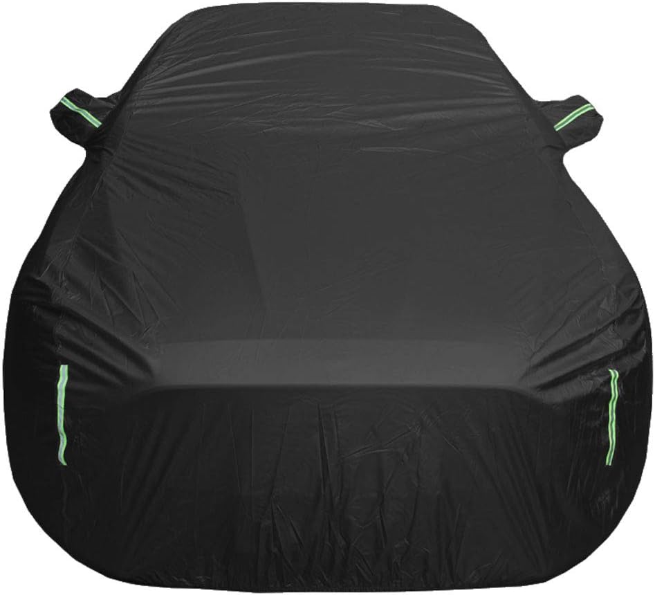 Old street Car Cover Compatible with Maserati Quattroporte Car Covers Car Tarpaulin All Day Waterproof and Windproof Snowproof Dustproof Outdoor Indoor UV Protection