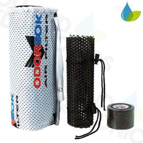 OdorSok Cheap Activated Carbon Air Filter 8”/200mm Hydroponics Indoor Grow Room