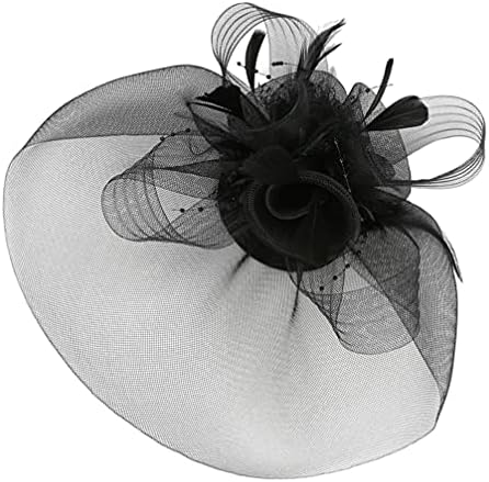 SOIMISS Fascinators Hair Clip Elegant Women Tea Party Headband