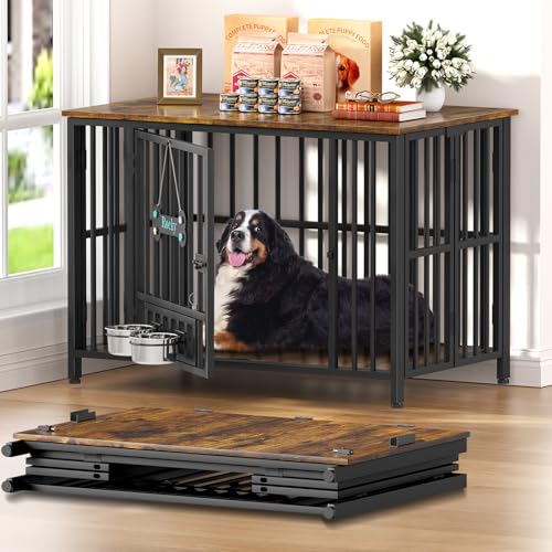 Easycom Foldable Dog Crate Furniture