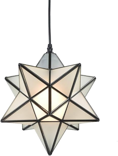 Windsor Home Deco Wh 63512 Modern Hanging Pendant Chandelier Star
