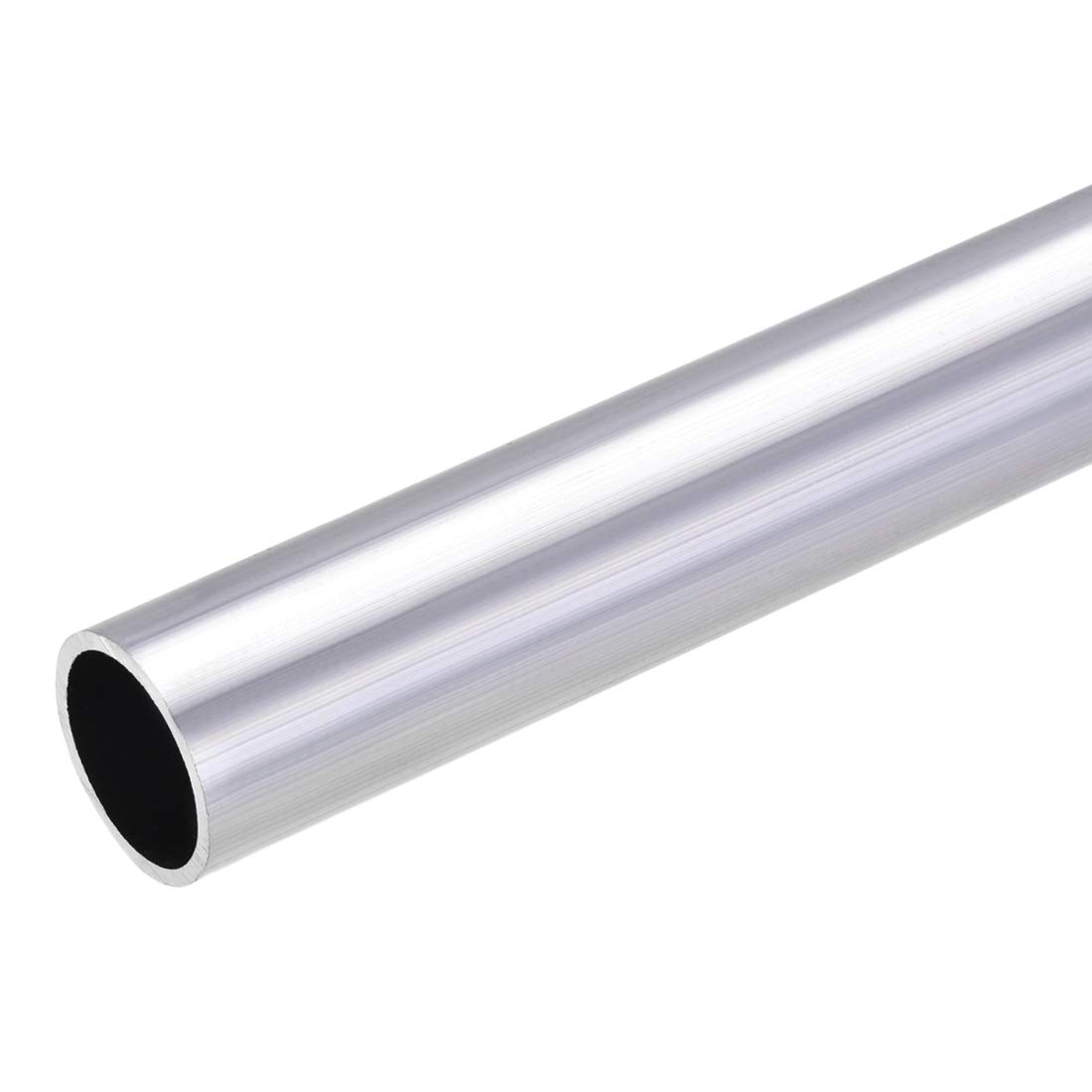 sourcing map 6063 Aluminum Round Tube, 28mm OD 24mm Inner Dia 300mm Length Seamless Straight Tubing