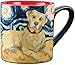Paw Palettes Yellow Lab Van Growl Ceramic Mug, 16-Ounce