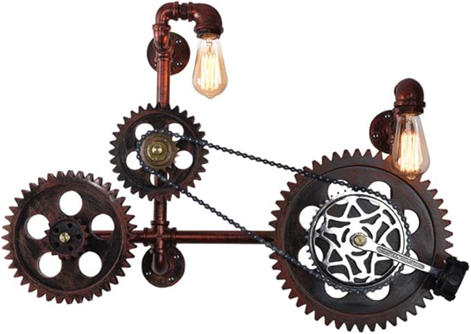 Estilo de arte industrial Lámpara de pared pasillo sala de estar