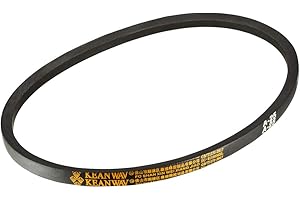 uxcell A25 Drive V-Belts 25" Pitch Length 13mm Width 8mm Thick JIS Standard A-Section Rubber Drive Industrial Transmission Be