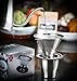 Pour Over Coffee Brewer | Paperless, Fits Carafes, Cups and Mugs, Double Filter with Center Drip in Polished Stainless Steel by The Elan Collective (1-4 cups)