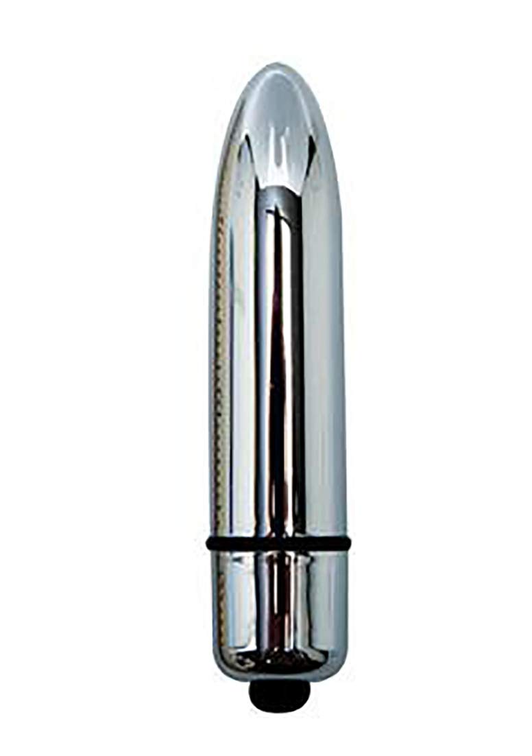 Topco Celebrity Series Farrah 3 Speed Vibrator Bullet, Silver