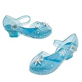 Disney Elsa Light-Up Costume Shoes for Kids Size 13/1 YTH