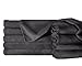 Towels by Doctor Joe ULTRA-15BLK Safe-2-Bleach Deep Black 16
