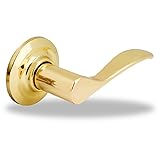 Yale YH Collection Norwood Lever in Polished Brass