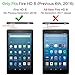 Fintie Silicone Case for Amazon Fire HD 8 (Previous Generation - 6th) 2016 Release - [Honey Comb Series] [Kids Friendly] Light Weight [Anti Slip] Shock Proof Silicone Protective Cover, Blue