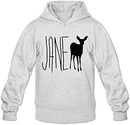 DVPHQ Men's Superior Life Is Strange Jane Doe Max Hooded Sweatshirt Size S Ash