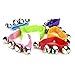 TKOnline 12pcs Band Wrist Bell Musical Rhythm Toys Jingle Bells Ankle Bells Instrument Percussion Orchestra Rattles Toy For Kids