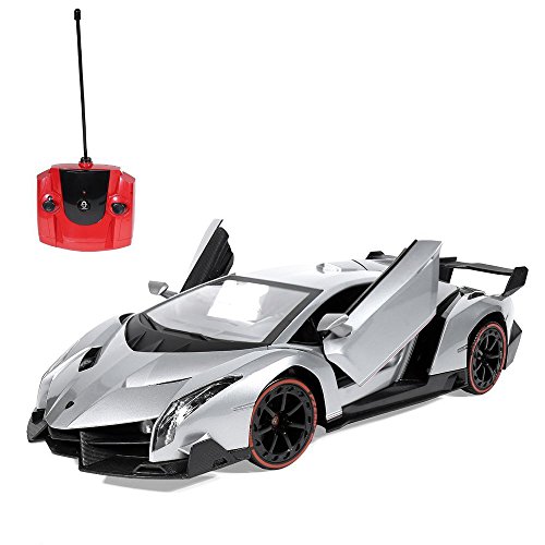 Buy RW Radio Remote Control Veneno RC Car 1 14 Scale,Silver