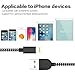 iPhone Charger,TNSO MFi Certified Lightning Cable 5 Pack [3/3/6/6/10FT] Extra Long Nylon Braided USB Charging & Syncing Cord Compatible iPhone Xs/Max/XR/X/8/8Plus/7/7Plus/6S/6S Plus/SE/iPad/Nan More