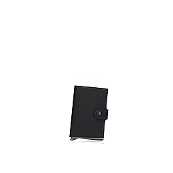 Secrid Men's Modern, Black & Blue, Talla única