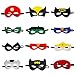 Superhero Mask Party Mask Birthday Party Favors for Kids and Adults 12 Pieces
