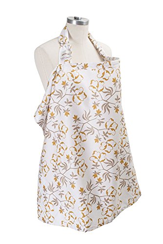 Bebe au Lait Premium Cotton Nursing Cover, Blume