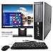 HP Elite Desktop Computer, Intel Core 2 Duo 2.9 GHz, 8 GB RAM, 500 GB HDD, Keyboard & Mouse, Wi-Fi, 17in LCD Monitor (Brands Vary), DVD, Windows 10 (Renewed)