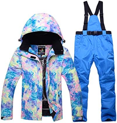 Women Ski Suit Super Warm Clothing Skiing Snowboard Jacket+Pants Suit Windproof Waterproof Windproof