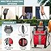 Guay Outdoors New and Improved Trolley Cooler Bag - Removable Leak-Proof Soft Chiller - Thermal Insulated with Swivel Wheels - Telescopic - Small 36 Cans Capacity - Picnic Camping Beach and Travels