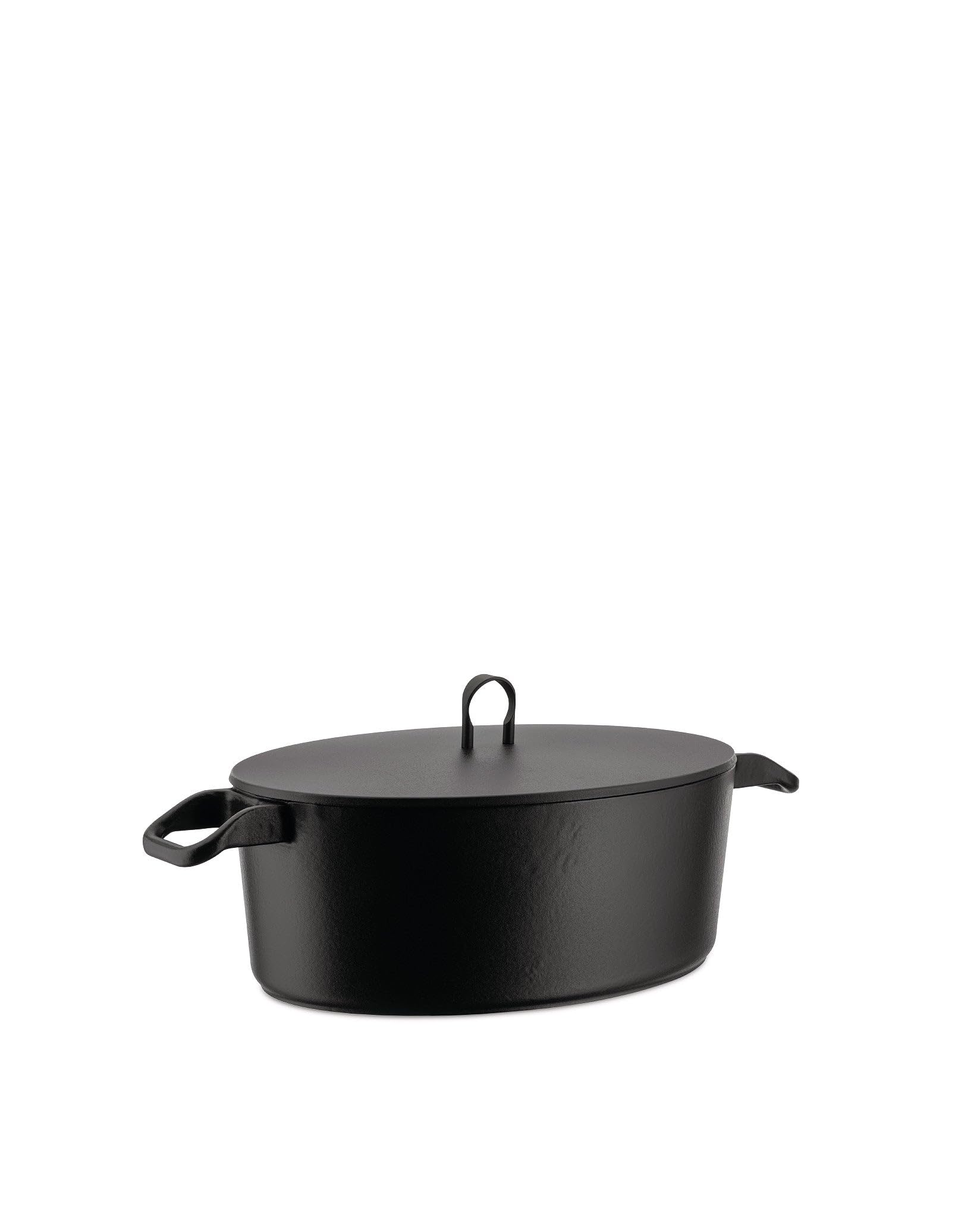 Officina Alessi Oval Casserole, Black