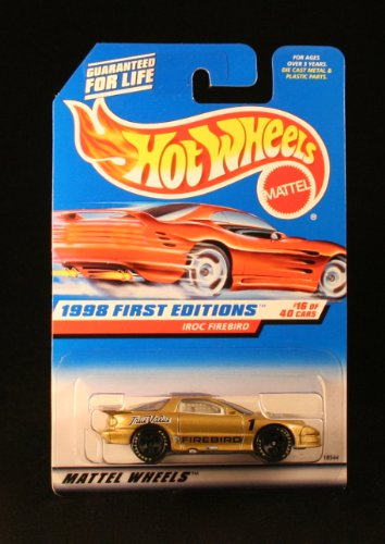 Hot Wheels 1998 First Editions Series (#16 of 40) True Value's #1 IROC Firebird Collector Car #653