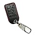 Coolbestda Latest Leather Key Fob Remote Cover Case Protector Skin Keyless Jacket Holder for A2C81642600 2018 2017 2016 2015 Honda Accord Civic CR-V CRV Pilot EX EX-L Touring Premium