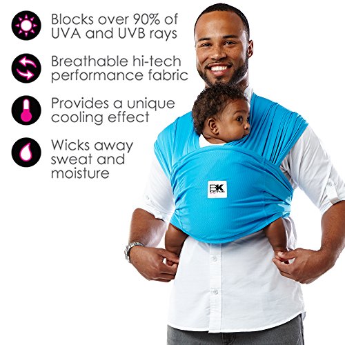 image for Baby K'tan Active Baby Wrap Carrier, Infant and Child Sling - Simple W