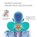 Massager Neck Pillow Portable Electric Travel Neck Pillow and Cervical Massager (Neck Massager 1)