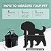 ANZOME Dogs Carrier Bike Basket, Handlebar Basket Folding Front Removable wiht Adjust Dog Seatbelts Bicycle Baset Quick Release Easy Install Detachable Cycling Bag Mountain Picnic Shoppingthumb 4