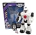 TECHEGE Toys Steel Wolf Remote Controlled Robot, Shoots Rubber Missiles Awesome Sounds, Fun Lights Kids RC Robot Battery Powered Walking Futuristic Soldier
