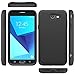 LK Case for Samsung Galaxy J7 V / J7 2017 / J7 Prime / J7 Perx / J7 Sky Pro/Galaxy Halo, [Shock Absorption] Drop Protection Hybrid Armor Defender Protective Case Cover (Black)