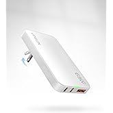 VPSUN 65W GaN USB C Wall Charger Block,3 Port Ultra Thin Flat USB-C Charging Plug,Foldable USB Power Adapter for MacBook,iPho