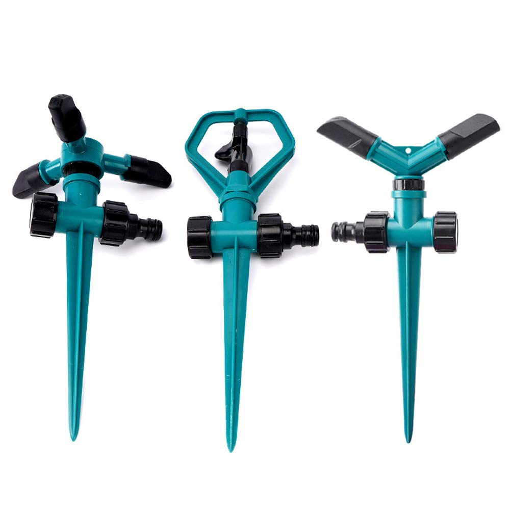 Riego Plantas Flores Vegetales 3pz Aspersor de jardín,Aspersor