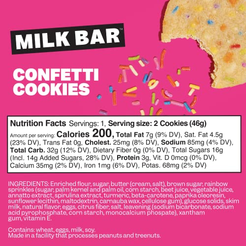 MILK BAR Cookie Variety Pack, Chocolate Chip and Sugar Cookies with