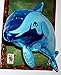 SPACE PET Levitating Dolphin Blue 37 inch Flying Floating Anti-Gravity Toy HOVERS in MID-AIR - Interactive & Educational String-Less Pet Balloon for Kids & Adult Indoor Events