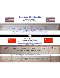 Pantalla para proyector portable de 120” El juego completo incluye material de tela elástica de 5’x9’ y hardware para interiores y exteriores, para ver películas en el patio Lista para usar con capacidad para proyección frontal y trasera 3D DLP (a diferen