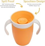 Munchkin Miracle 360 6 Months Sippy Cups Orange 207ml 2 Pack view 4