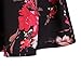 FINEJO Summer Women Sweet V-Neck Sleeveless Floral Print Party Club Mini Dres...