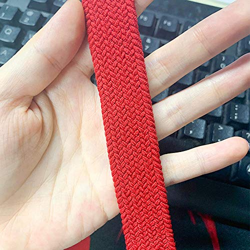 InvokerTech Gevlochten Band Compatibel voor Apple Watch 40/38mm 44/42mm, Geweven Solo Loop Vervangende band Compatibel… - Afbeelding 7