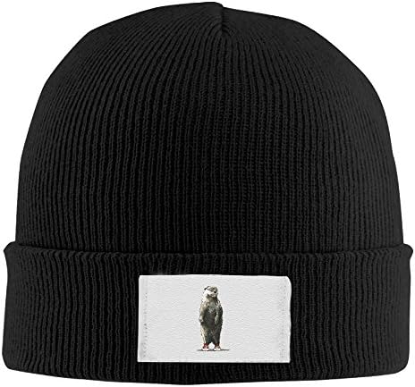 Runningway Otter Wear Shoes Knit Winter Beanie Hat Skull Cap Unisex Black