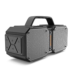 BUGANI Bluetooth Speaker, M83Portable Bluetooth Speakers,Bluetooth 5.0,Waterproof, Wireless Speakers,40W Super Power…