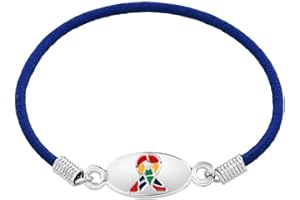 FUNDRAISING FOR A CAUSE Autism Awareness stretch bracelet – stretch bracelet for Autism and Asperger's Awareness – Perfect for Awareness, Gift-Giving, Fundraising & More!