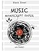 Blank Sheet Music Notebook: Wide Staff Manuscript Paper Notebook For Musicians: 6 Large Staves Per P by 