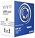 VIVO Black 1,000ft Bulk Cat5e, CCA Ethernet Cable, 24 AWG, UTP Pull Box | Cat-5e Wire, Waterproof, Outdoor, Direct Burial (CABLE-V003) primary